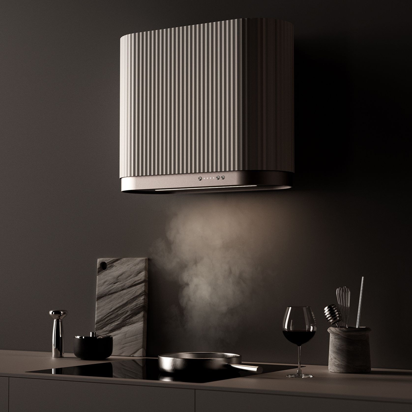 Wallmount Rangehood 900mm (Non-Silent)-SDAURA-9 gallery detail image