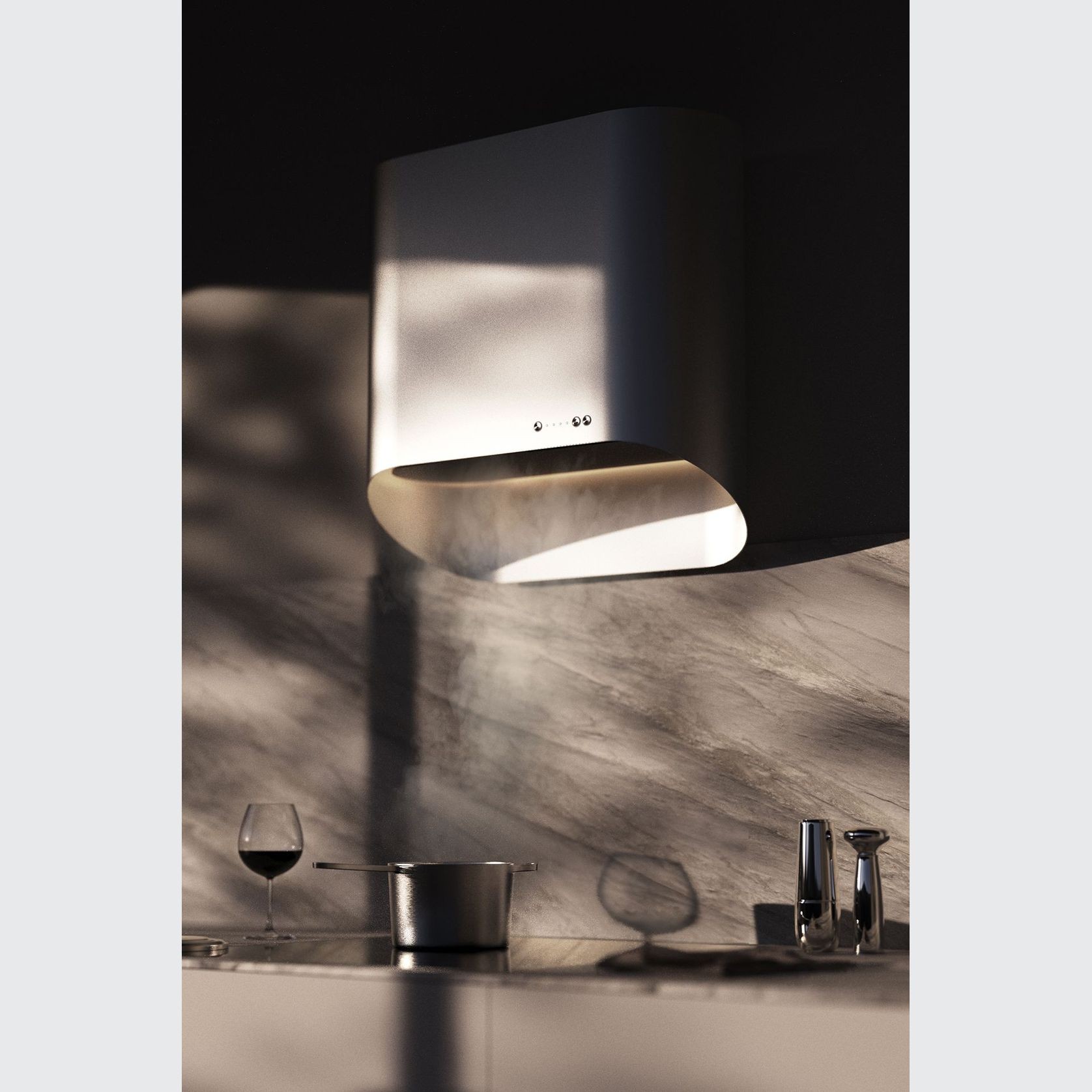 Wallmount Rangehood 90cm (Non-Silent) - SDHARM-9 gallery detail image