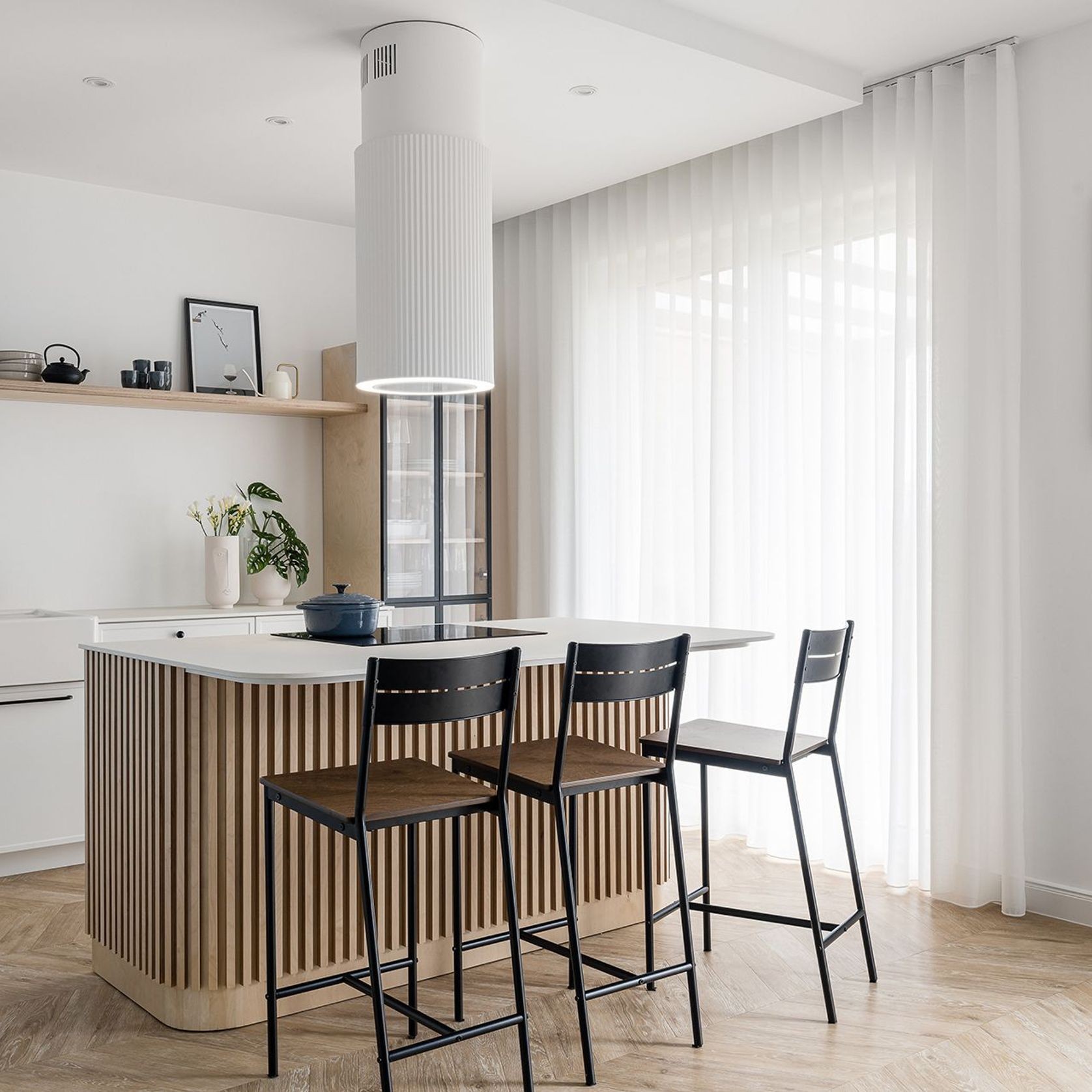 Island Rangehood Ø380 (Non-Silent) - SDHELIOS gallery detail image