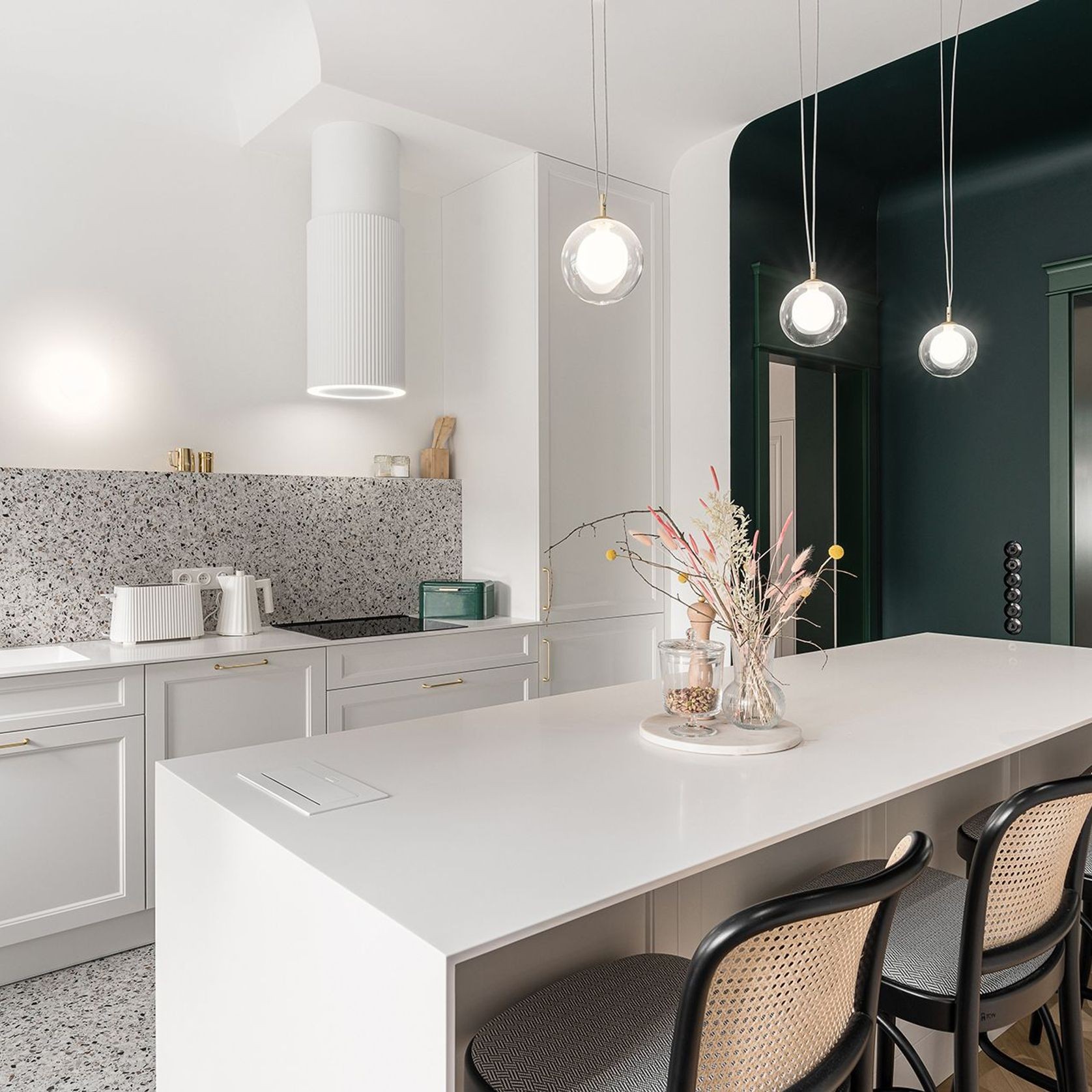 Island Rangehood Ø380 (Non-Silent) - SDHELIOS gallery detail image