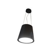 Sirius Ceiling Mount Pendant Rangehood - Black gallery detail image