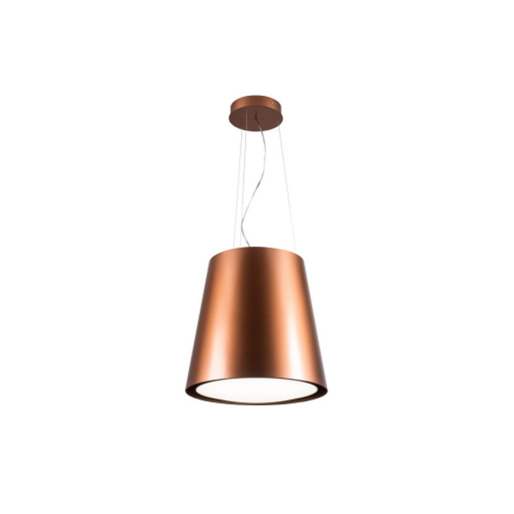 Sirius Ceiling Mount Pendant Rangehood - Copper gallery detail image