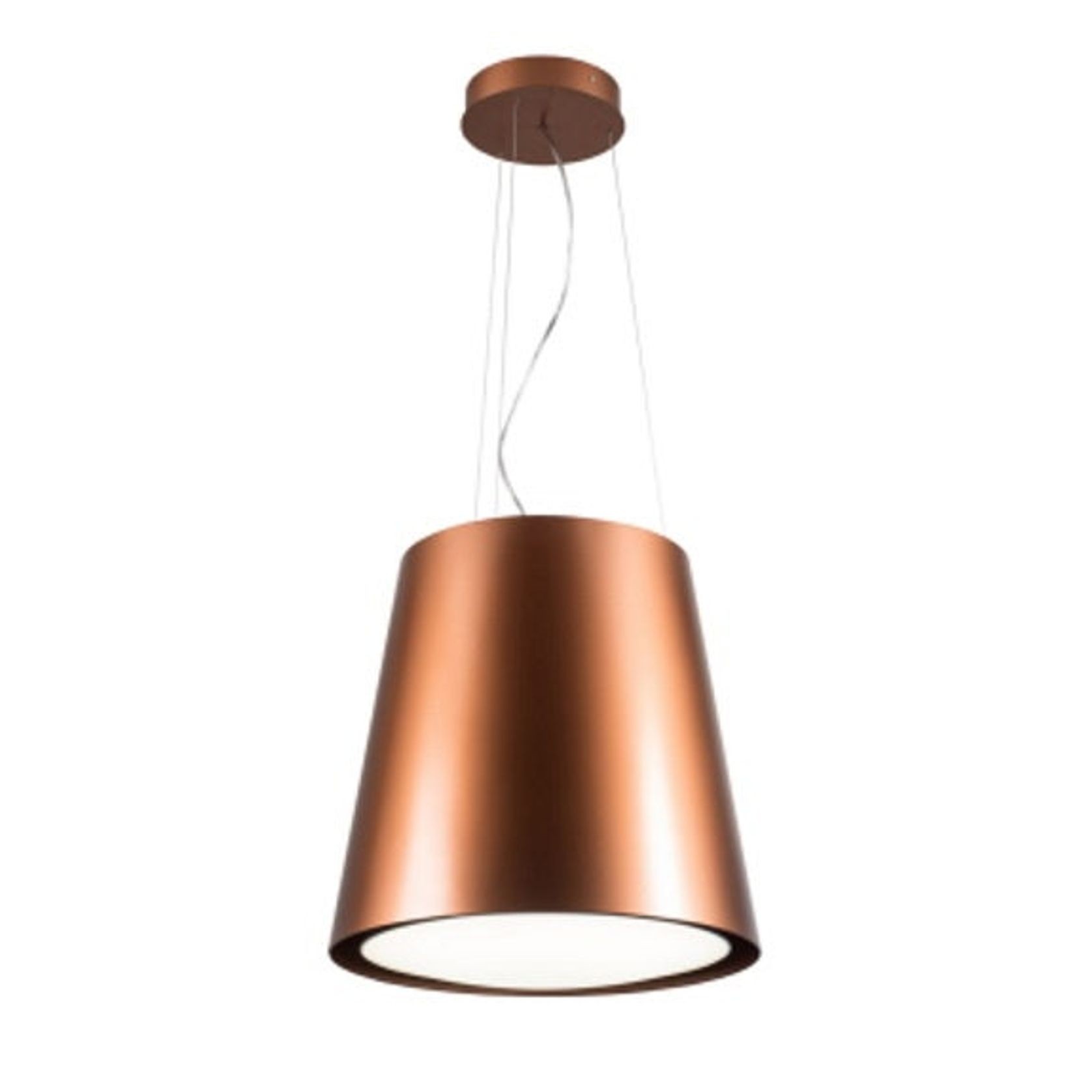 Sirius Ceiling Mount Pendant Rangehood - Copper gallery detail image