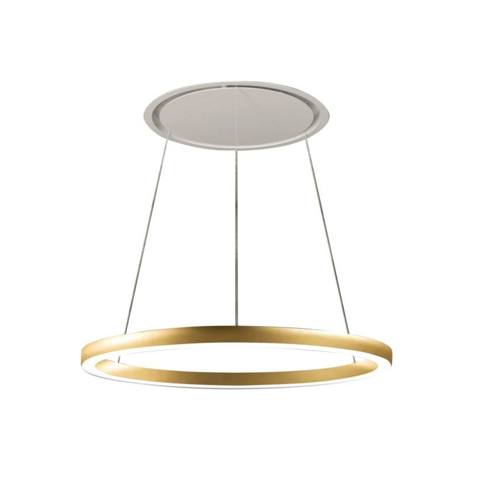 Sirius The Halo Ceiling Cassette Rangehood - Gold gallery detail image