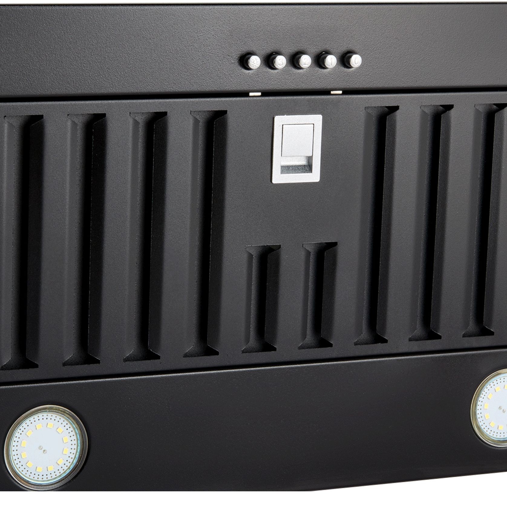 Black Undermount Rangehood 600mm (Non Silent) - SWU-6B gallery detail image