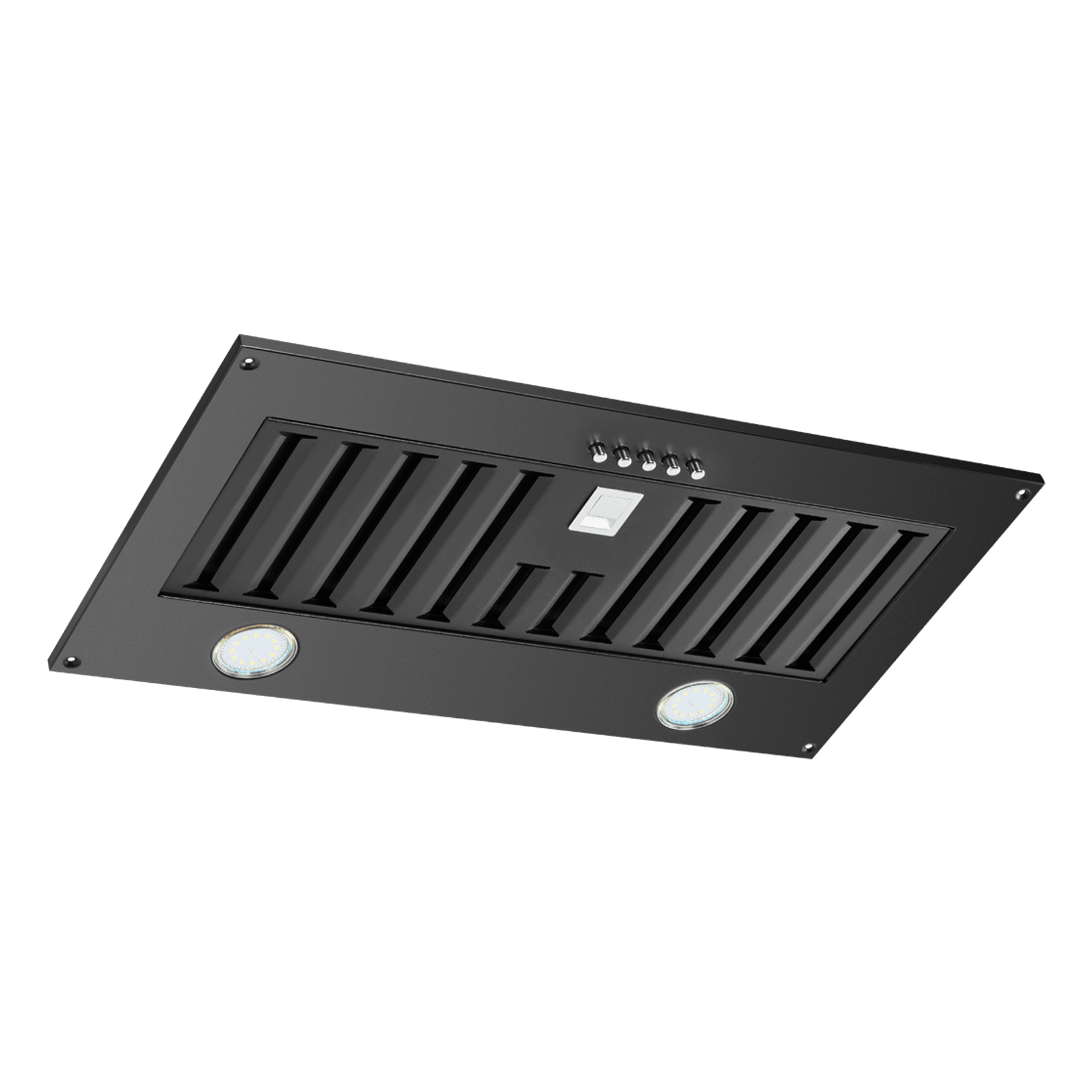 Black Undermount Rangehood 600mm (Non Silent) - SWU-6B gallery detail image