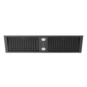 Black Undermount Rangehood 600mm (Non Silent) - SWU-9B gallery detail image