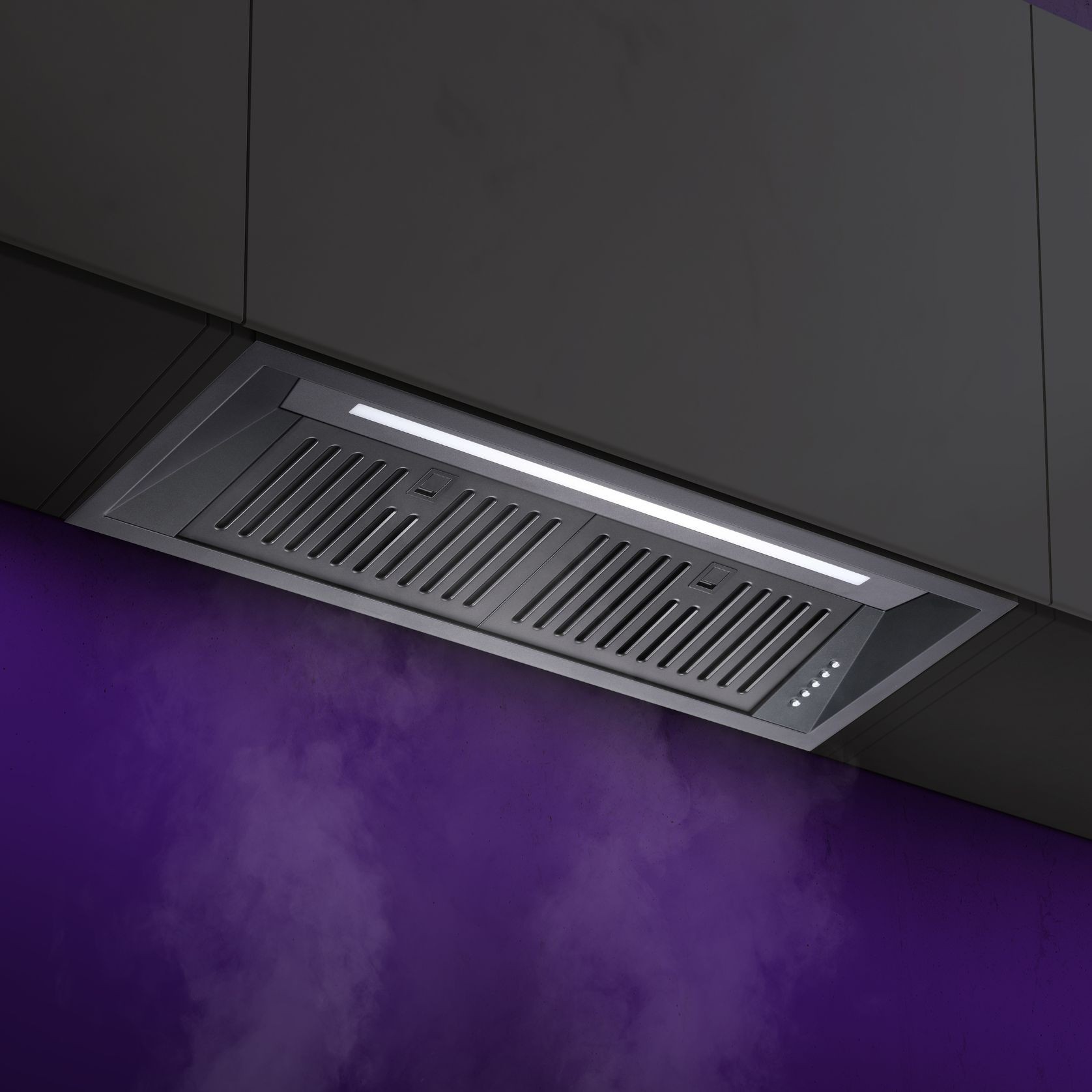 Silent Black Undermount Rangehood 900mm - UM-90MBS gallery detail image