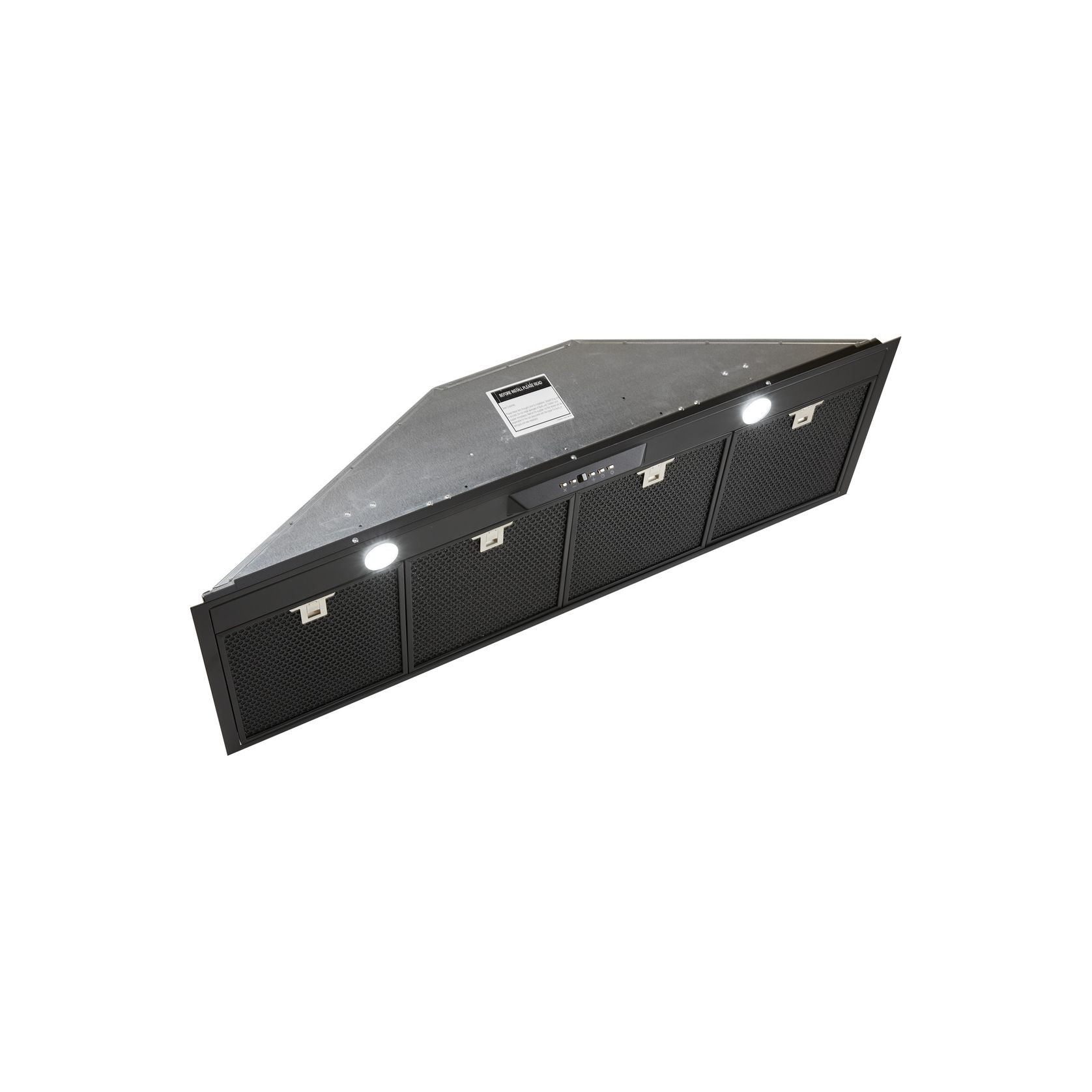 Silent Black Undermount Rangehood 1200mm - UM1390-12BS gallery detail image