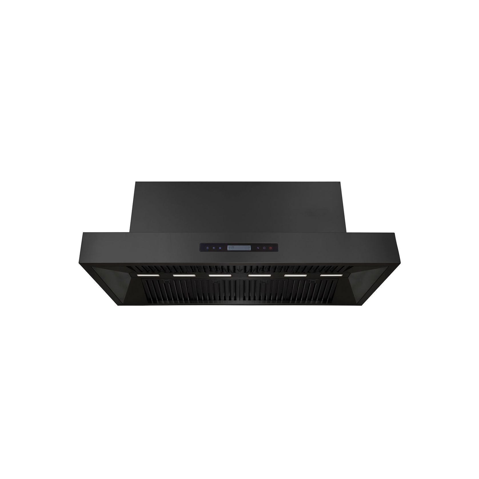 Excelsior Black BBQ Rangehood Wall Mounted 1480mm gallery detail image
