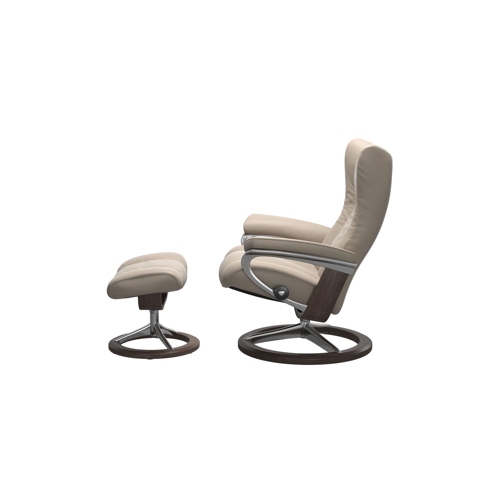 Stressless® Wing (L) Signature Recliner gallery detail image