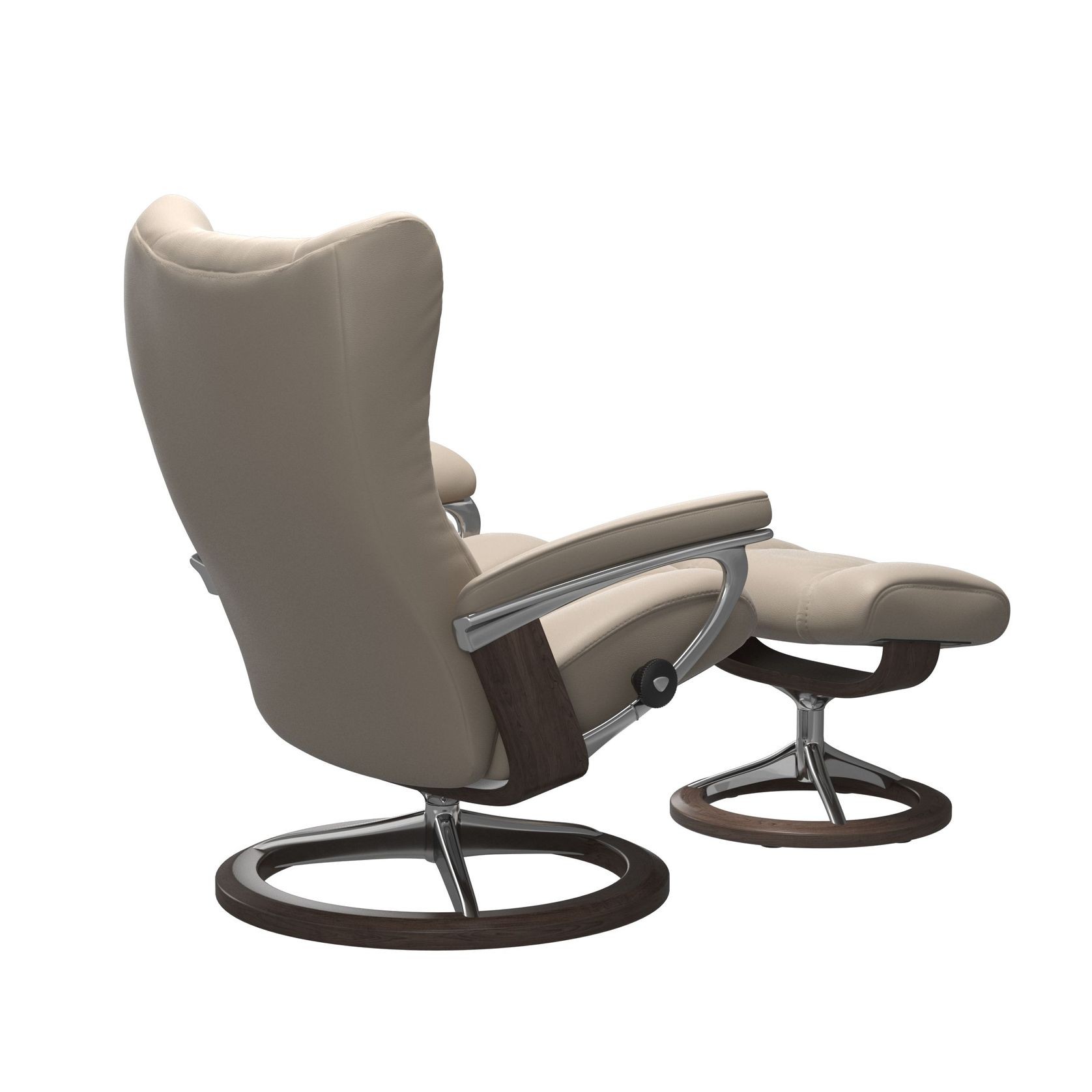 Stressless® Wing (L) Signature Recliner gallery detail image