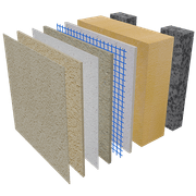 XTHERM™ GOLD Insulated Plaster Facade System gallery detail image
