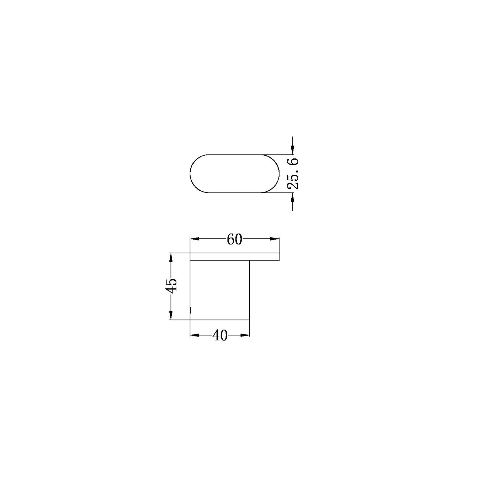 Bianca Robe Hook | Brushed Nickel gallery detail image