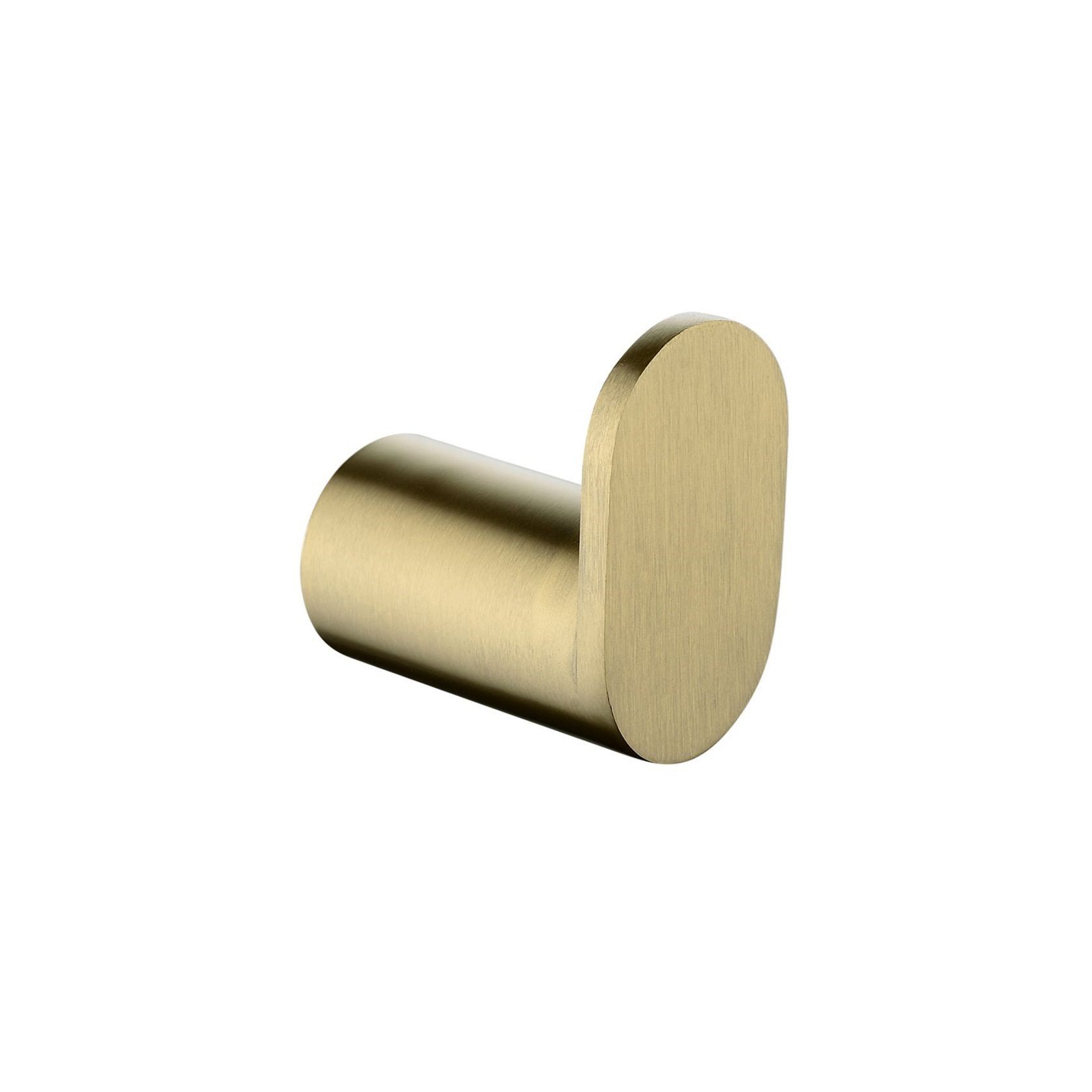 Rushy Robe Hook Brushed Brass gallery detail image