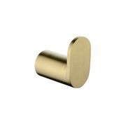 Rushy Robe Hook Brushed Brass gallery detail image