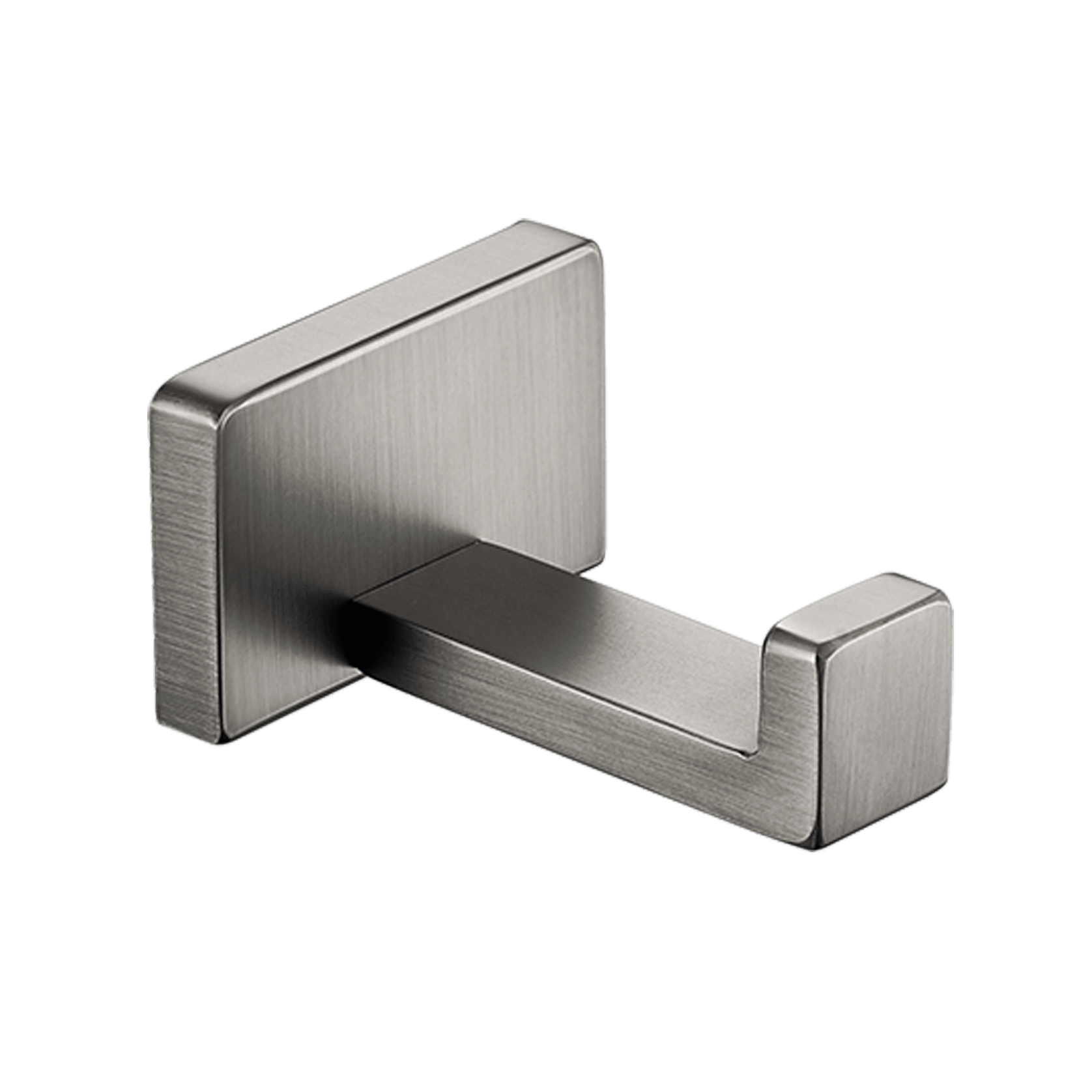 Cubic Robe Hook Brushed Nickel gallery detail image