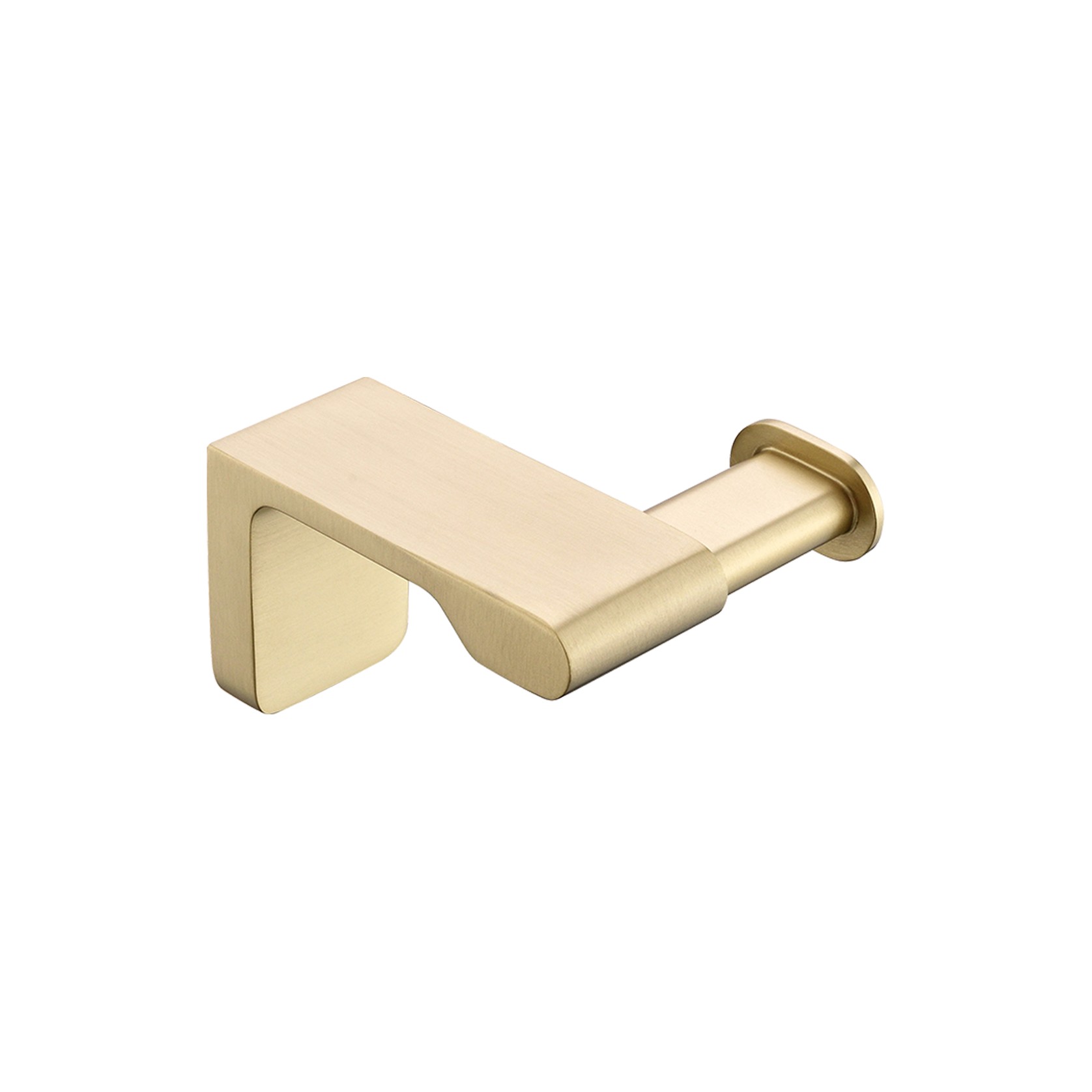 Abode Robe Hook Brushed Brass gallery detail image