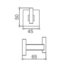 Butler Robe Hook Matte Black gallery detail image