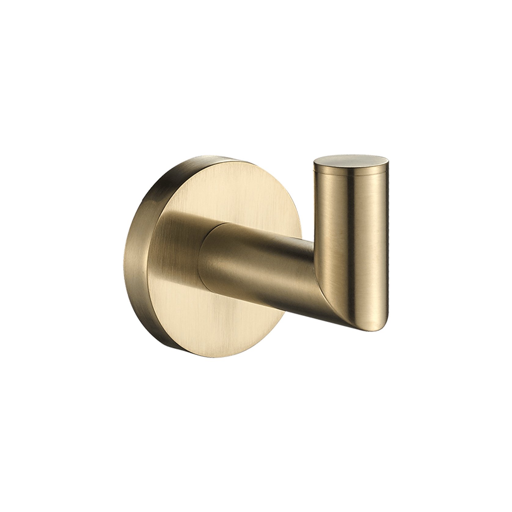 Colab Robe Hook Brushed Gold gallery detail image