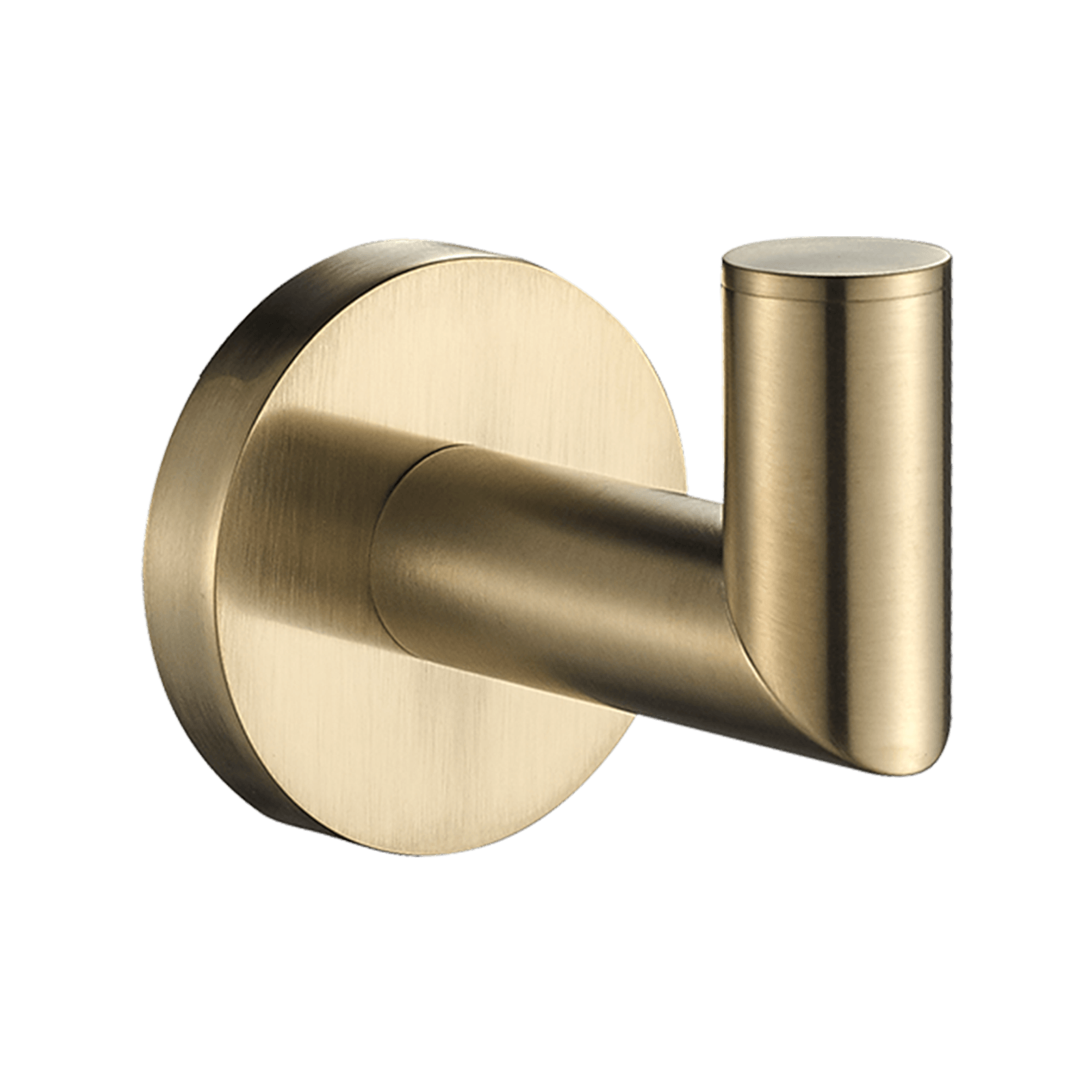 Colab Robe Hook Brushed Gold gallery detail image