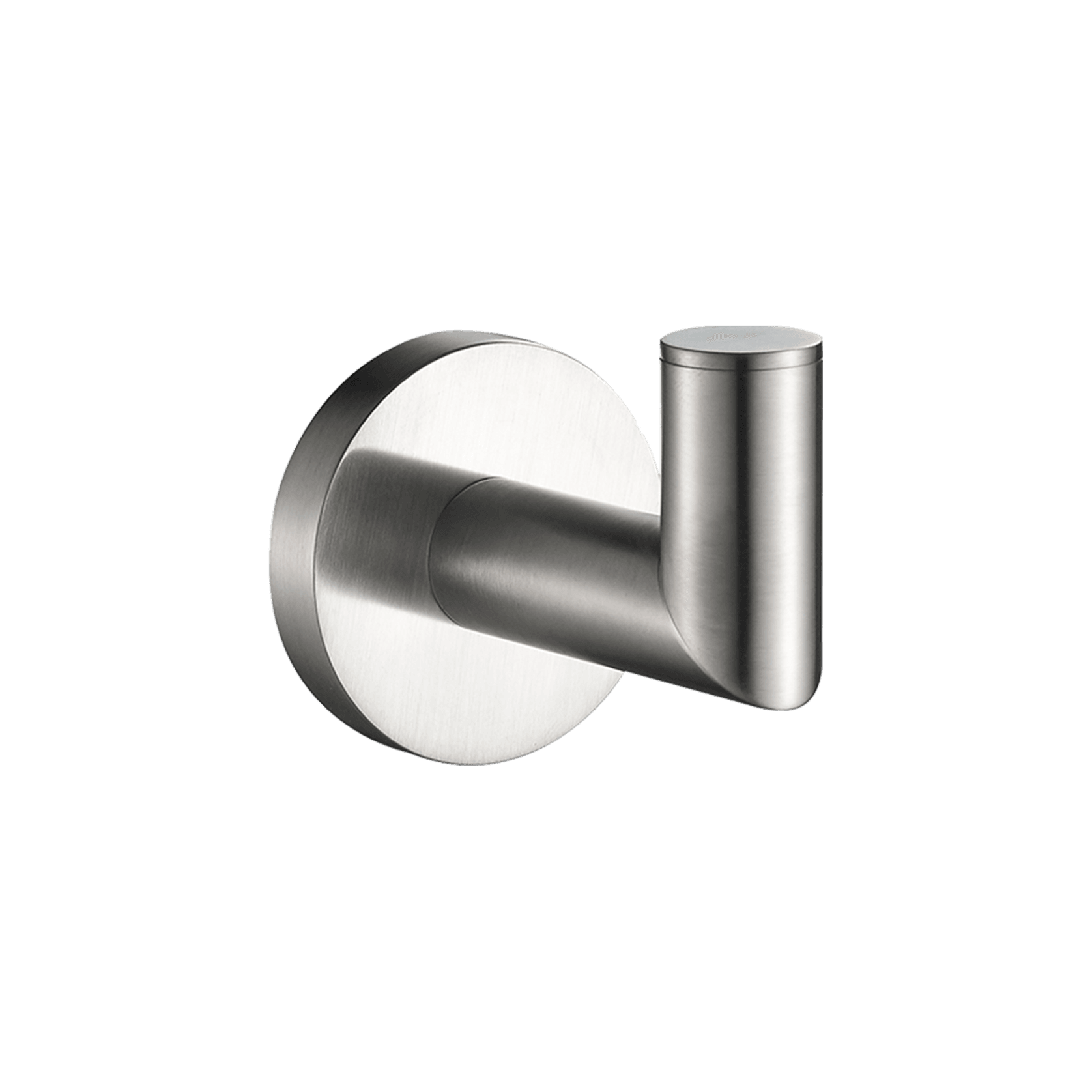 Colab Robe Hook Brushed Nickel gallery detail image