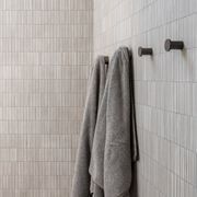 Milani Robe Hook - Brushed Gunmetal gallery detail image