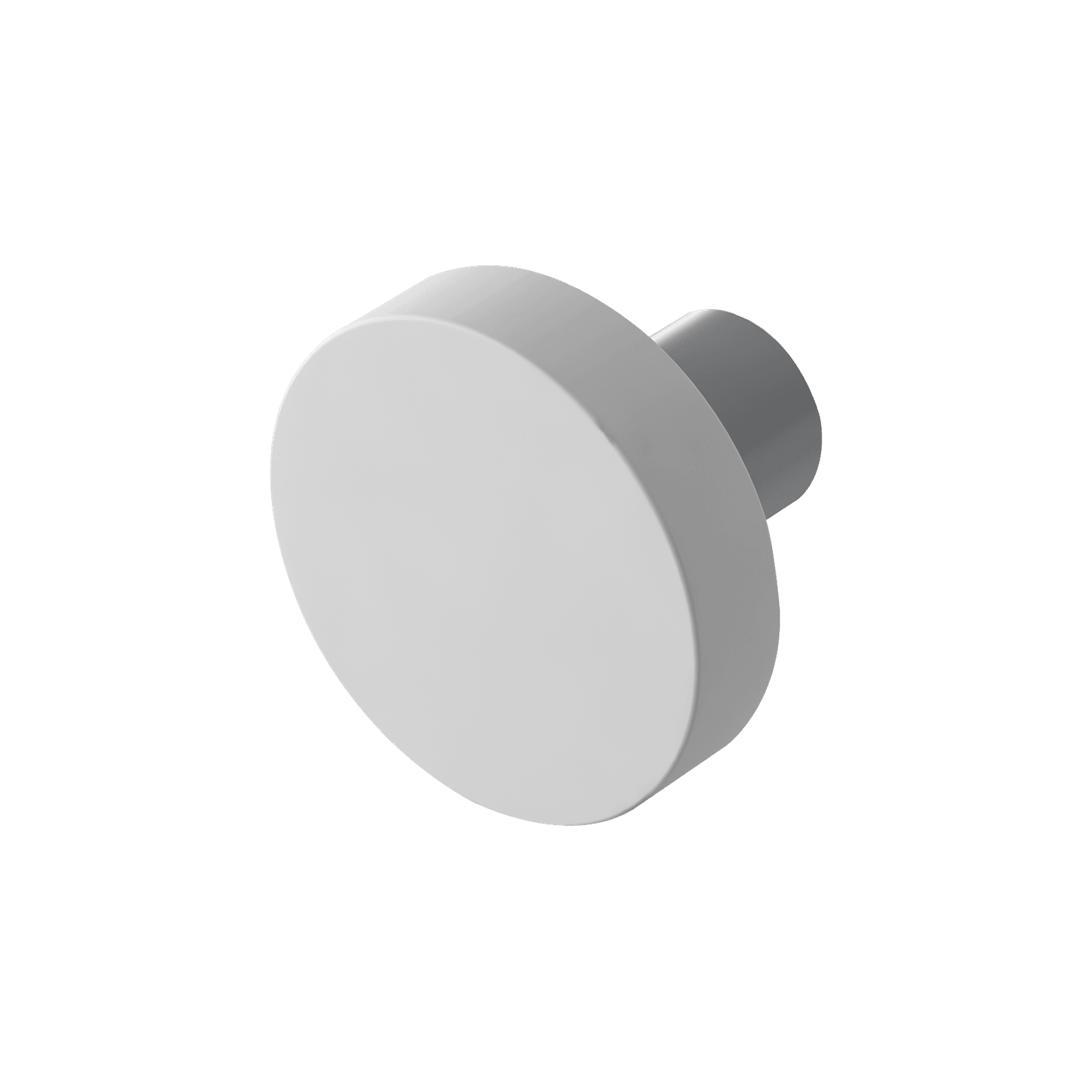 iStone Round Robe Hook Matte White gallery detail image