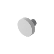 iStone Round Robe Hook Matte White gallery detail image