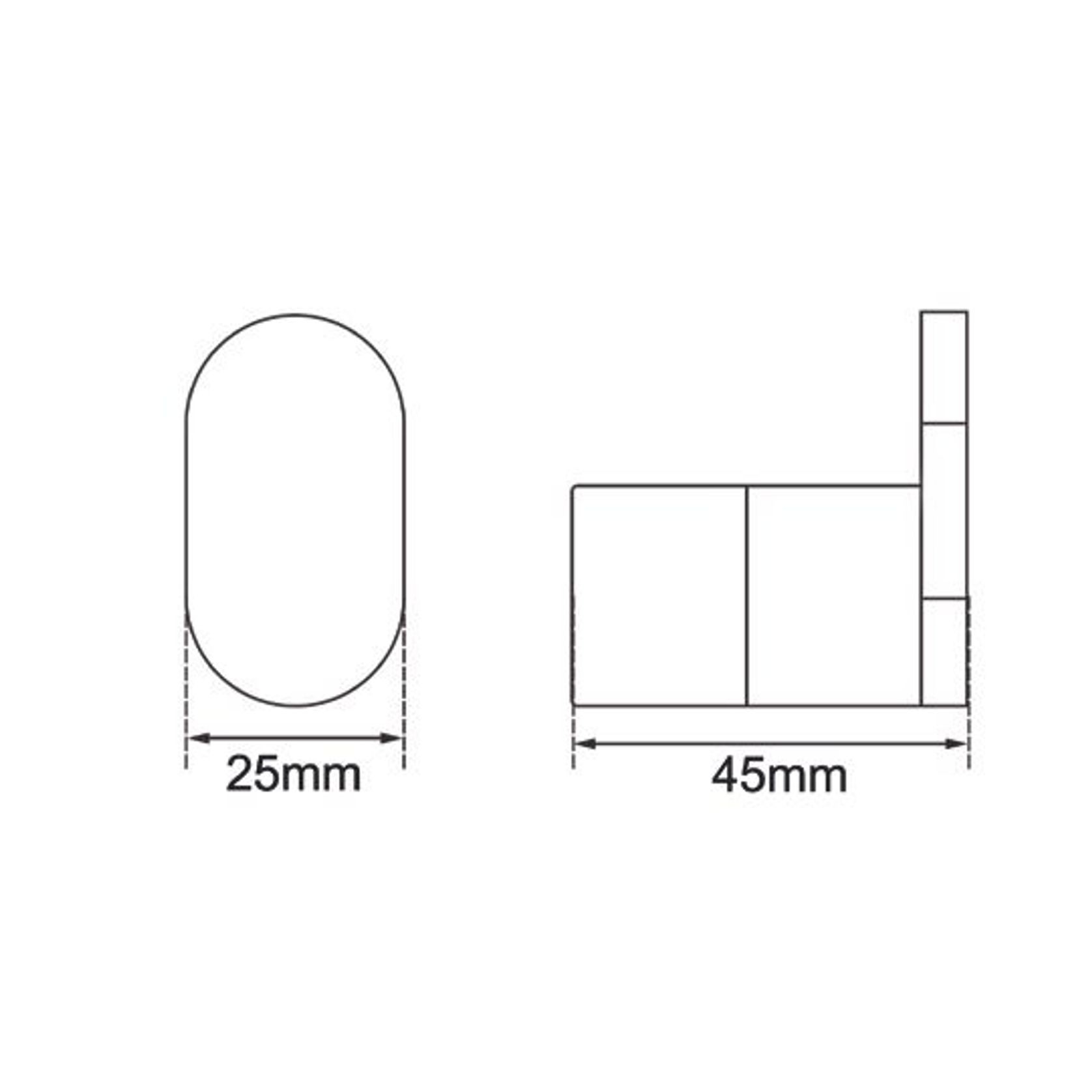 Rushy Robe Hook Chrome gallery detail image