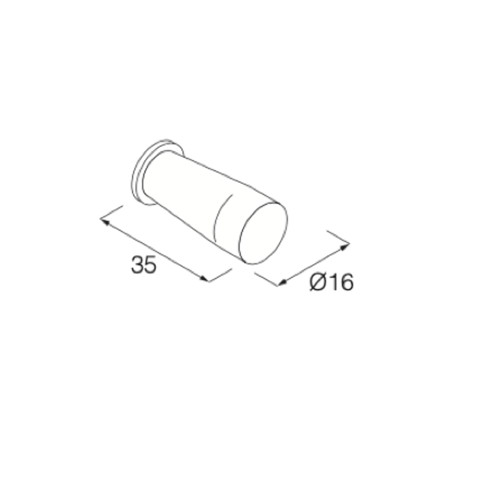 Minimal Bathrobe Hook by Boffi gallery detail image