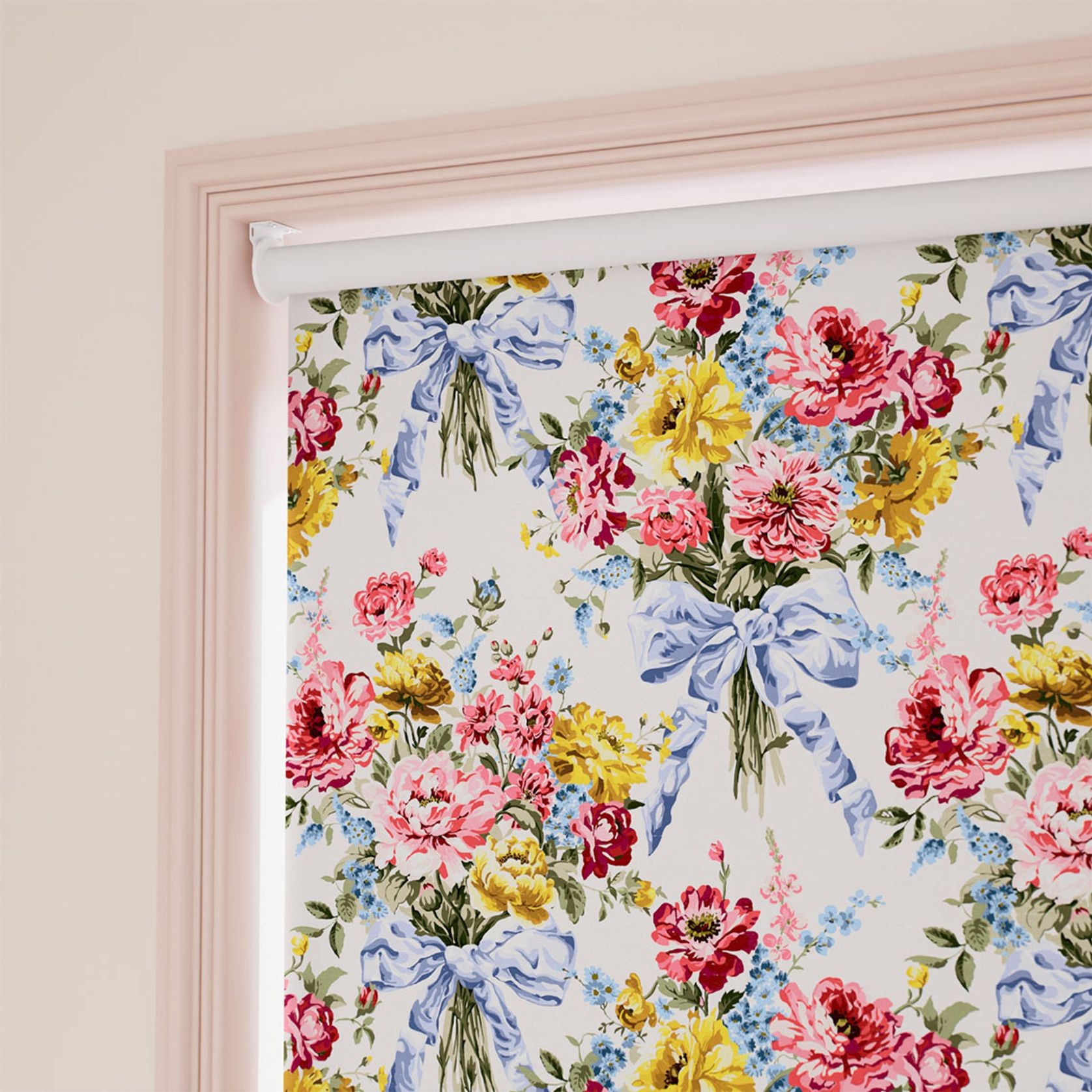 Liberty & Bridgerton Bow Bouquet | Roller Blinds gallery detail image