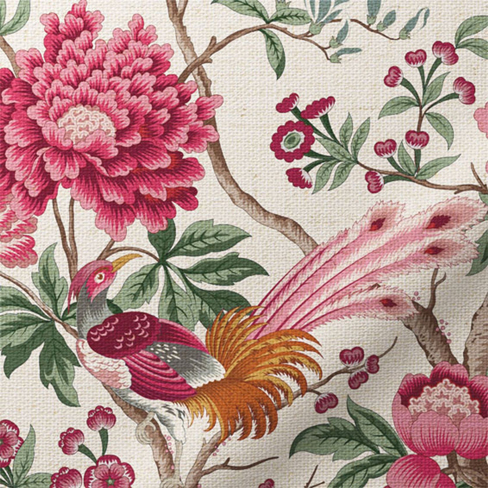 Liberty Elysian Paradise Fuchsia | Roller Blinds gallery detail image