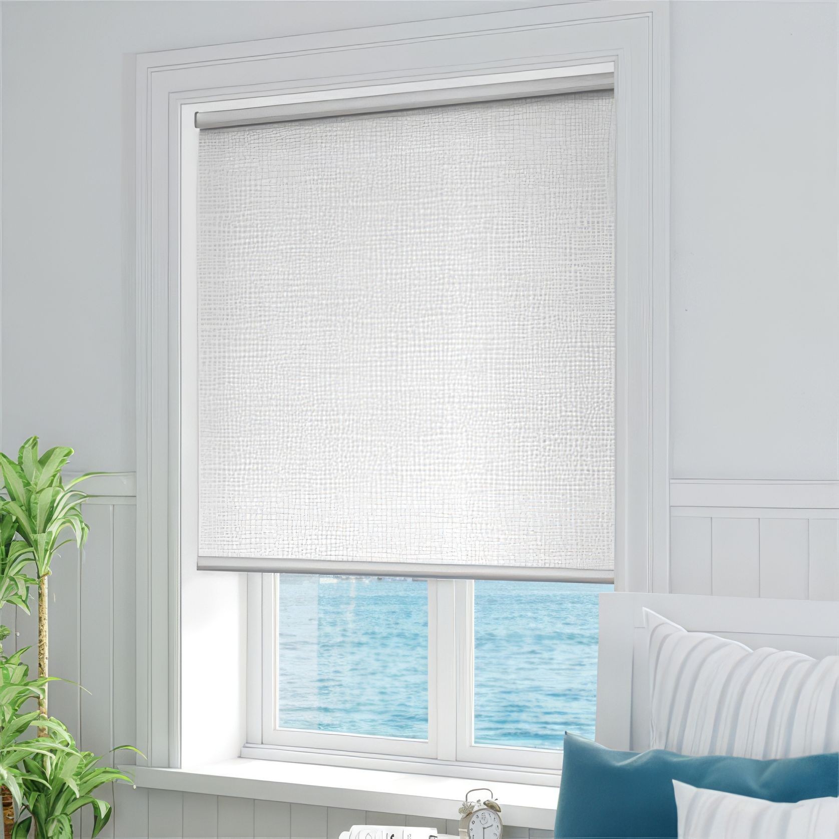 Essence Crystal White | Roller Blinds gallery detail image