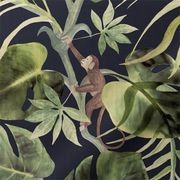 Clarke & Clarke Monkey Business Slate | Roller Blinds gallery detail image