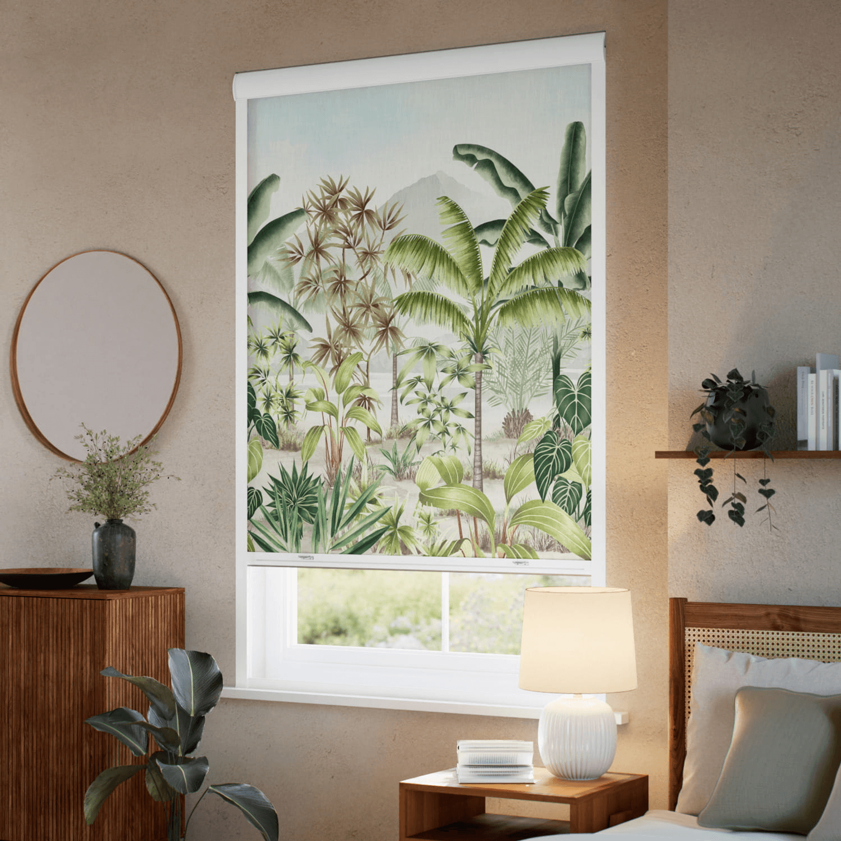 Total Blockout Mountain Palm | Roller Blinds gallery detail image