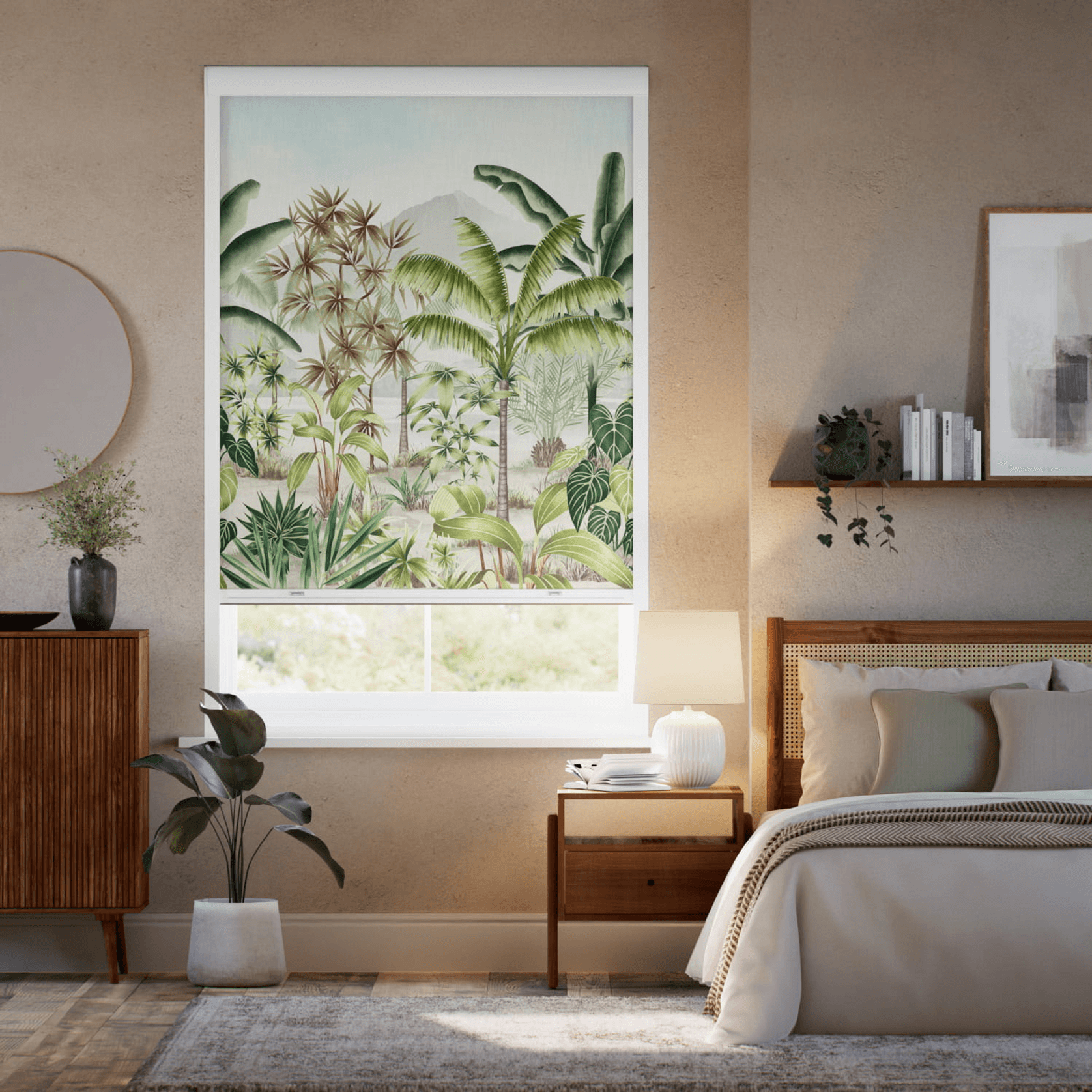 Total Blockout Mountain Palm | Roller Blinds gallery detail image
