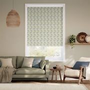 Clarke & Clarke Phoenix Teal Green | Roller Blinds gallery detail image