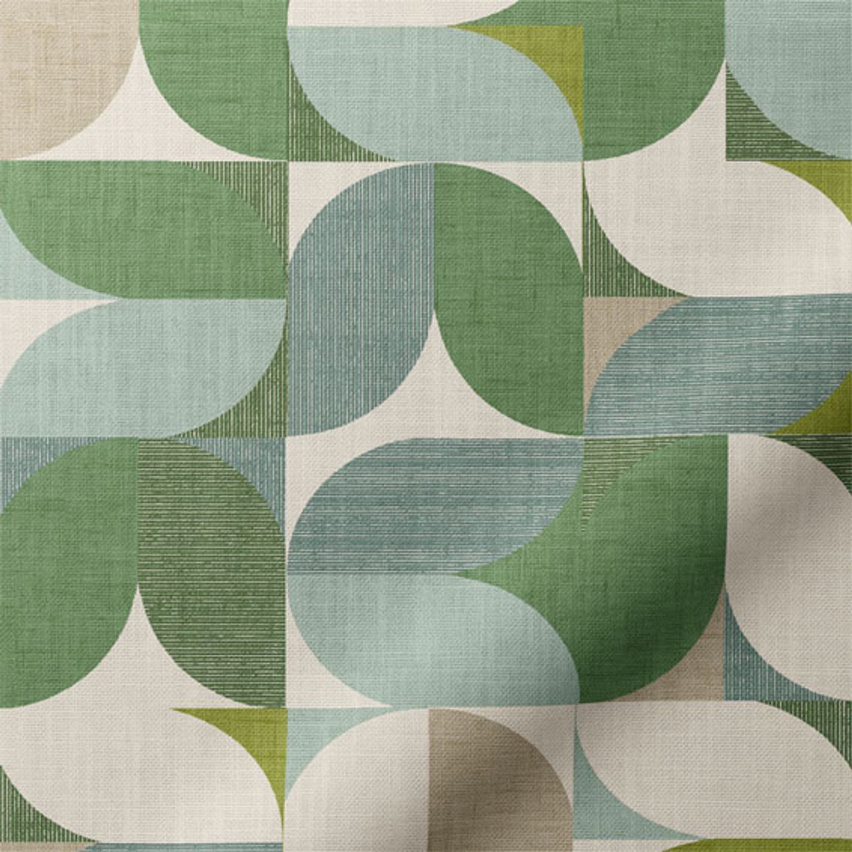 Clarke & Clarke Reno Teal Green | Roller Blinds gallery detail image