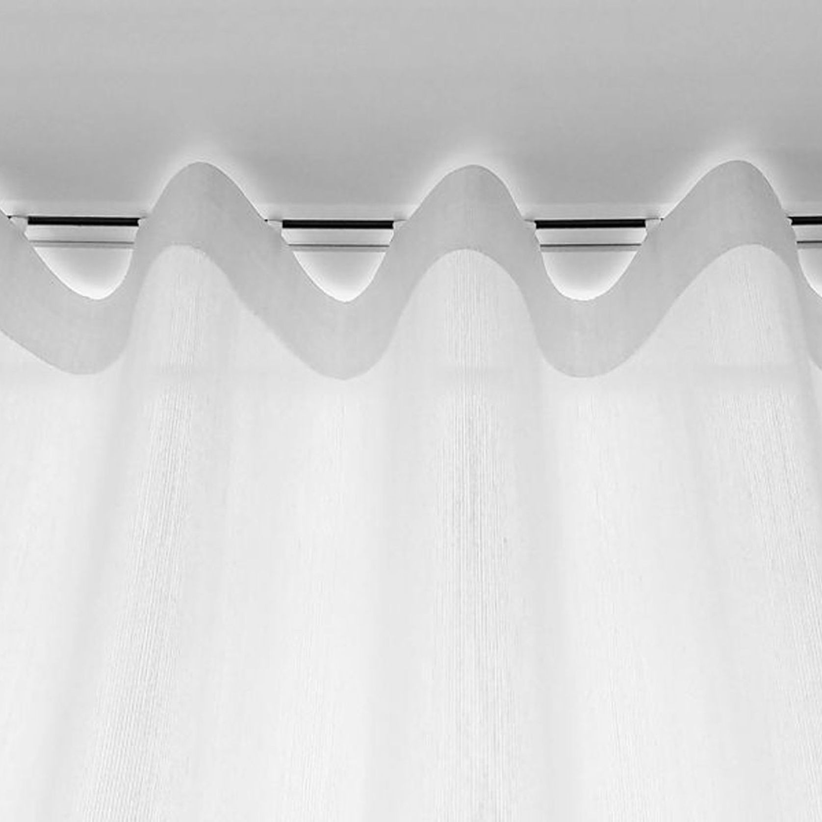 Plaster-in Recessed Curtain Tracks | Blindspace gallery detail image