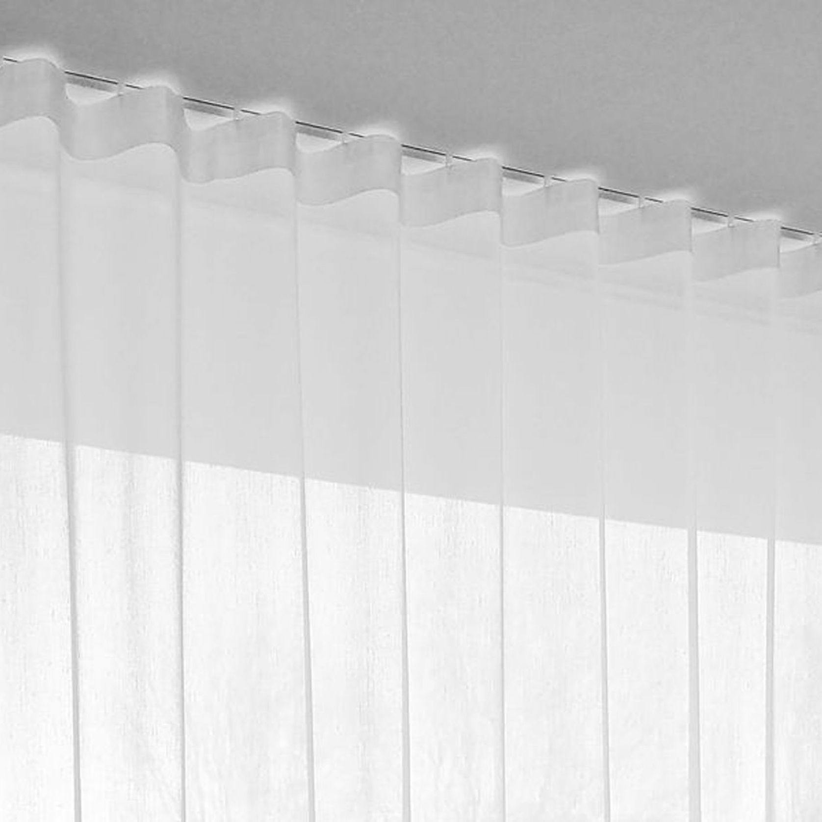 Plaster-in Recessed Curtain Tracks | Blindspace gallery detail image