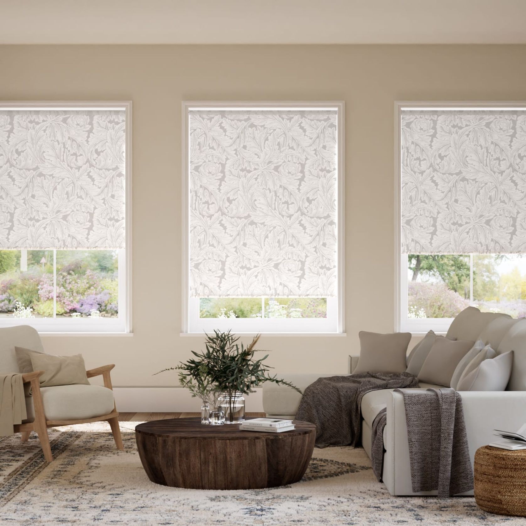 William Morris Acanthus Jacquard | Roller Blinds gallery detail image