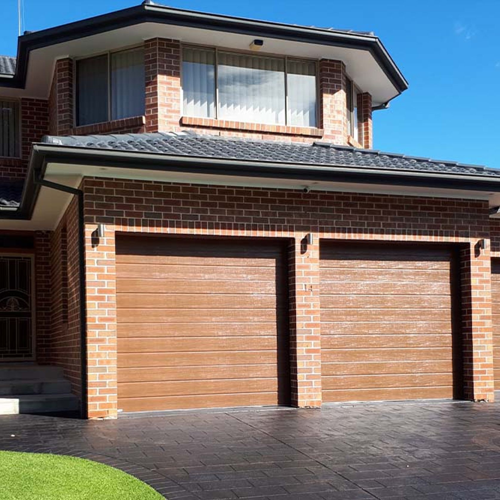 Colorbond® Garage Doors Timber Look ArchiPro AU