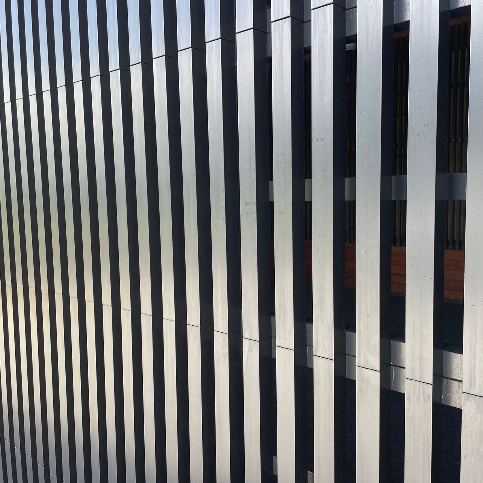 Custom Batten Ventilated Garage Door gallery detail image