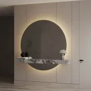 Céline Large Round Mirror | 1800 x 1800 gallery detail image