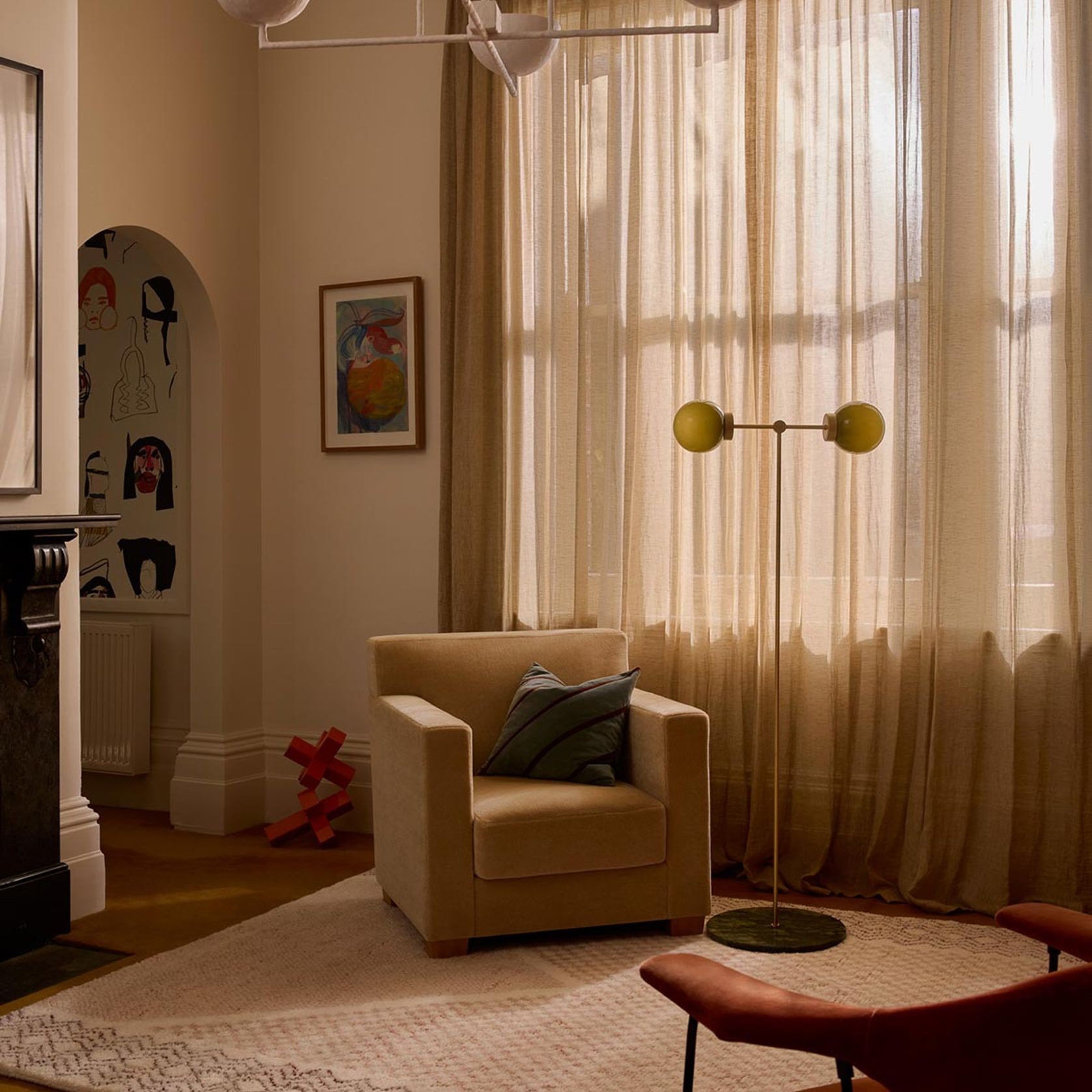 Tribe Home Marisa Rug - Salt | 100% NZ Wool Designer Rug gallery detail image