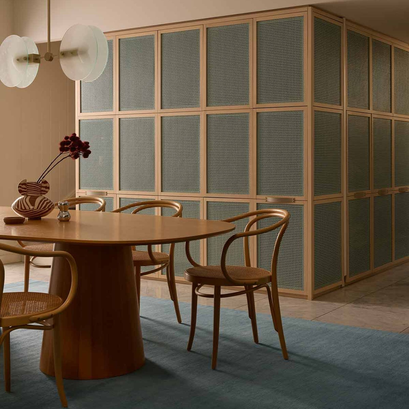 Tribe Home Tait Rug - Wedgewood | 100% NZ Wool gallery detail image