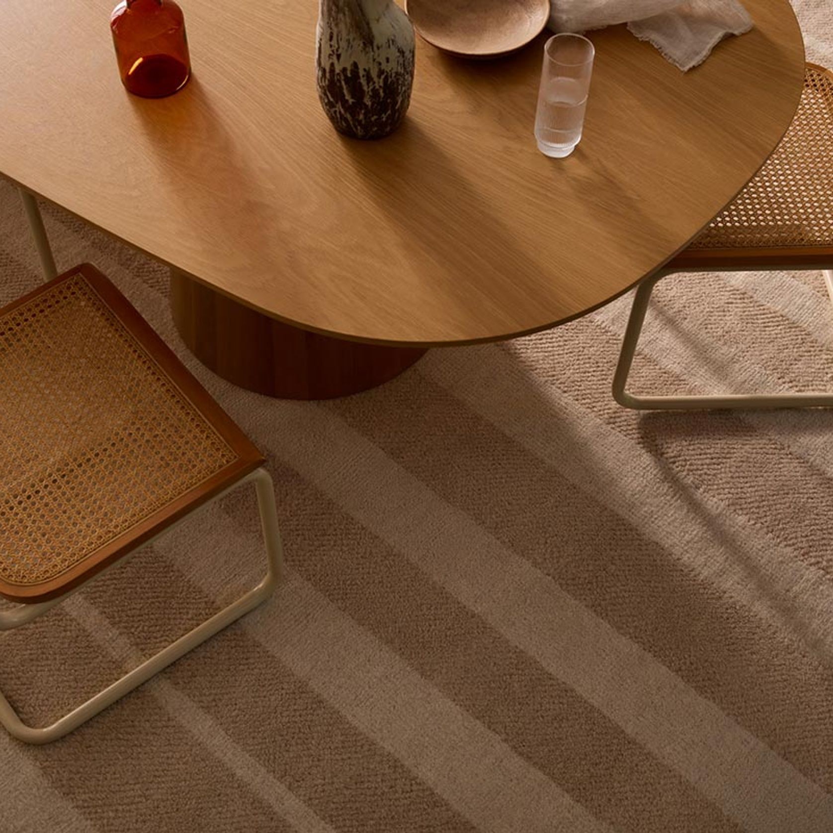 Tribe Home Zephyr Rug - Wheat | 100% Wool gallery detail image