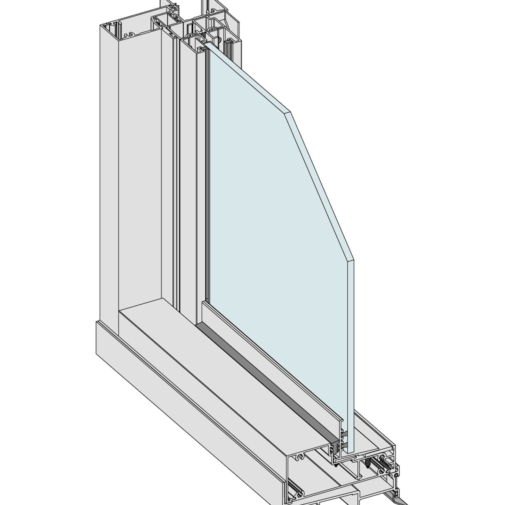 Elevate | Series 464 | Sashless Double-Hung Window gallery detail image