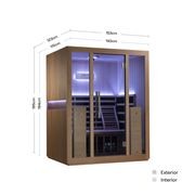 Radiance 4 Person Full Spectrum Infrared Sauna gallery detail image